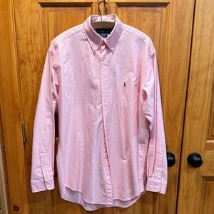 Ralph Lauren Light Pink Casual Button Down Shirt